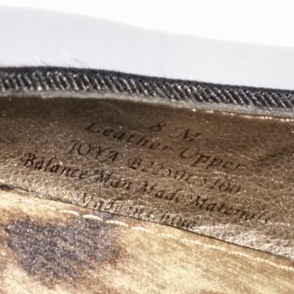 Sam Edelman Joya Leopard Print Flat Shoes Size 8M - Picture 12 of 12